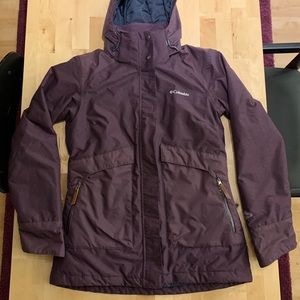 Purple Columbia Alpensia Action Winter Ski Coat
